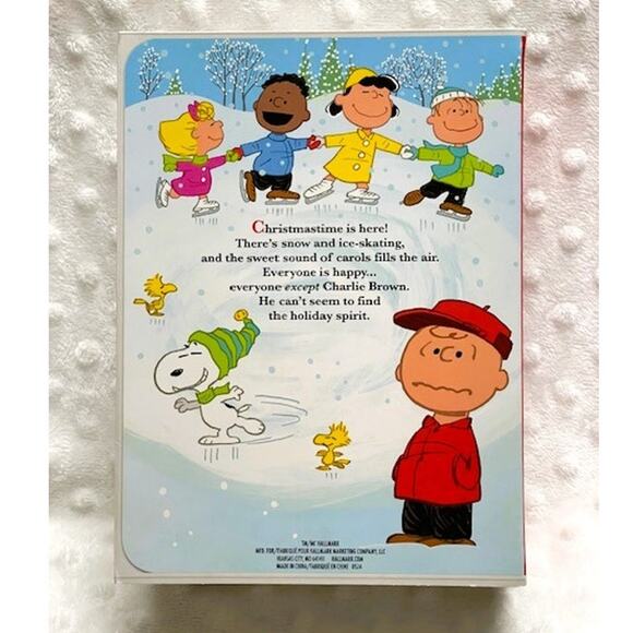 Hallmark A Charlie Brown Christmas Storybook Exclusive (2) Ornament Box Set-NEW - Picture 2 of 6
